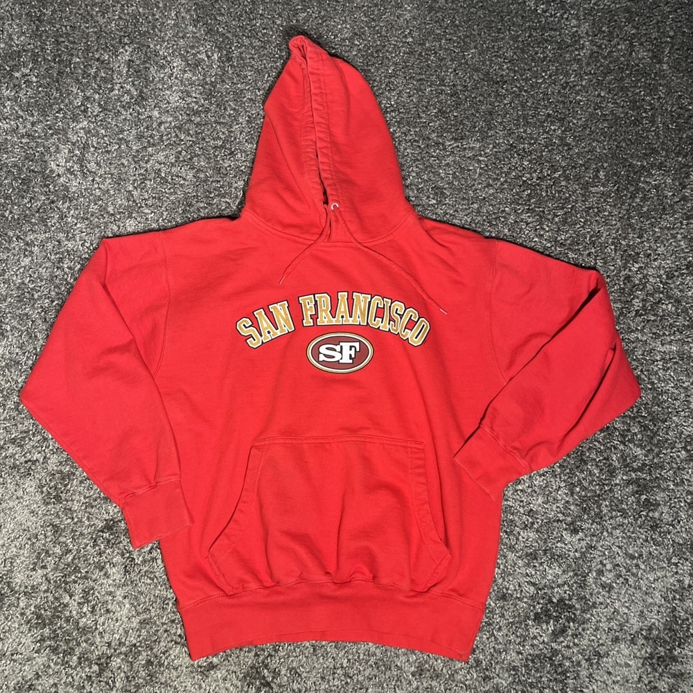 Women San‎ Francisco 49ers hooded sweatshirt size medium